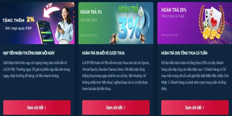 Thưởng nạp tiền lần đầu abc8 uy tín